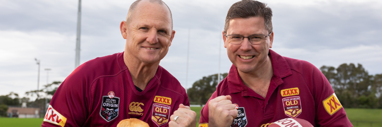 Happy to be kicking goals for Queensland’s kids